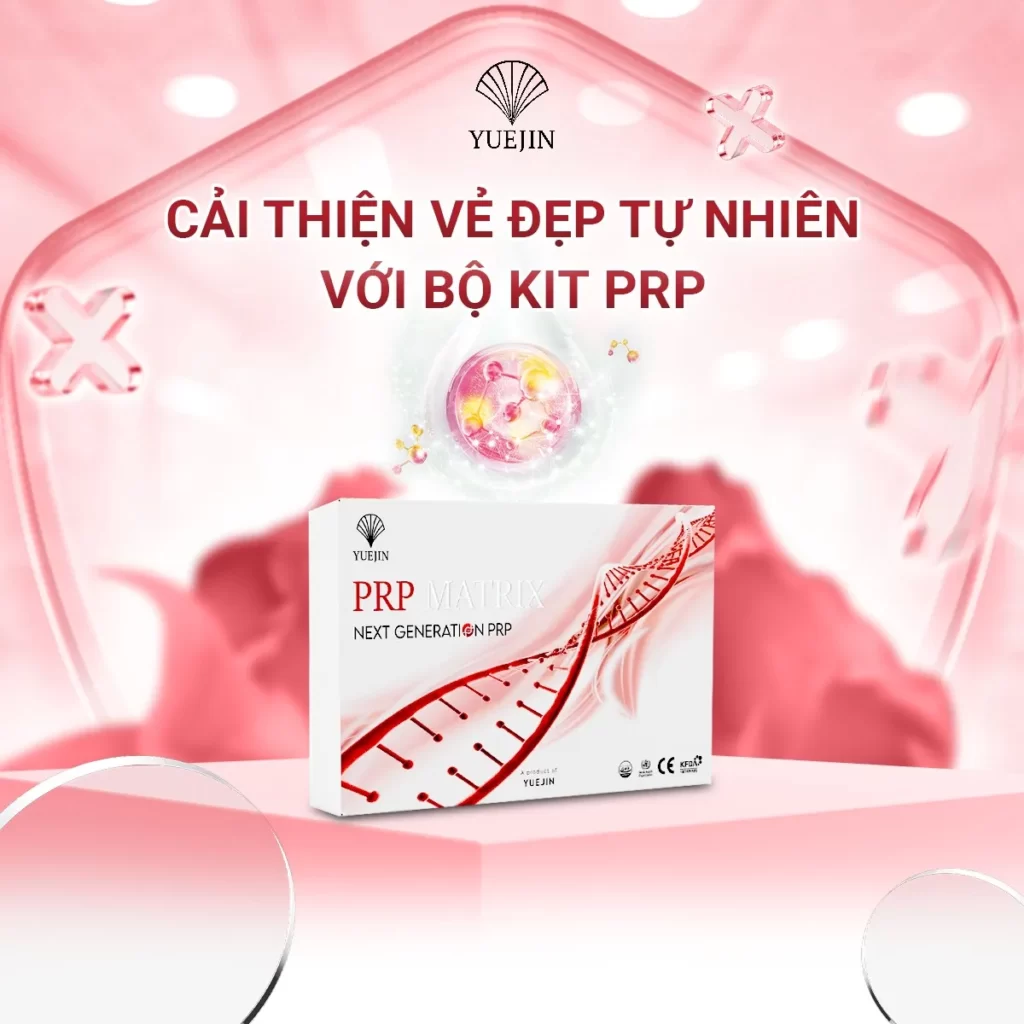 Bộ Kit PRP - Tách huyết tương giàu tiểu cầu PRP Matrix Yuejin 9 PRP MATRIX YUEJIN - Bộ Kit tách huyết tương giàu tiểu cầu 18 món