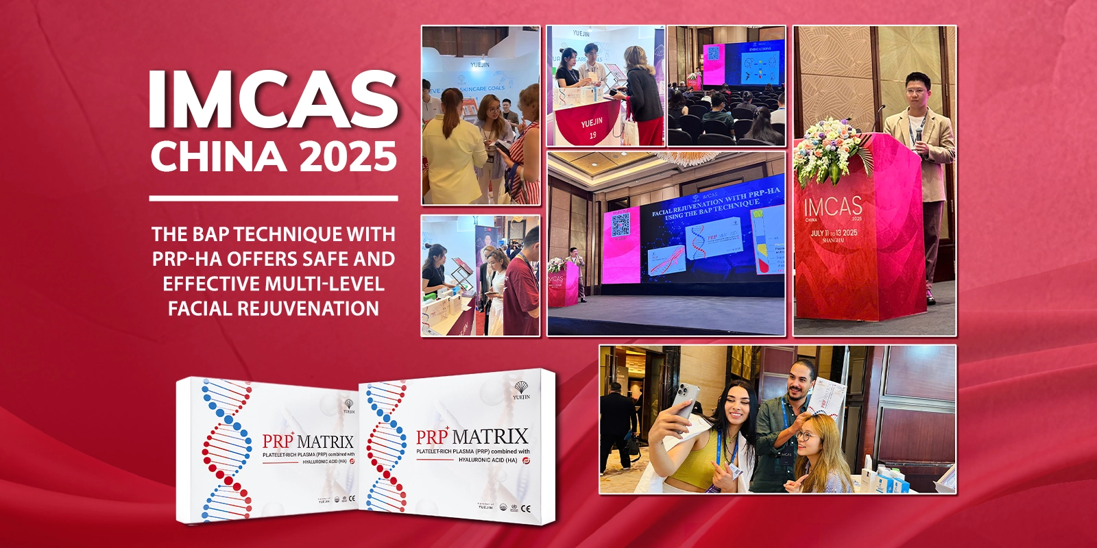 Yuejin ghi dấu ấn mạnh mẽ tại IMCAS China 2025