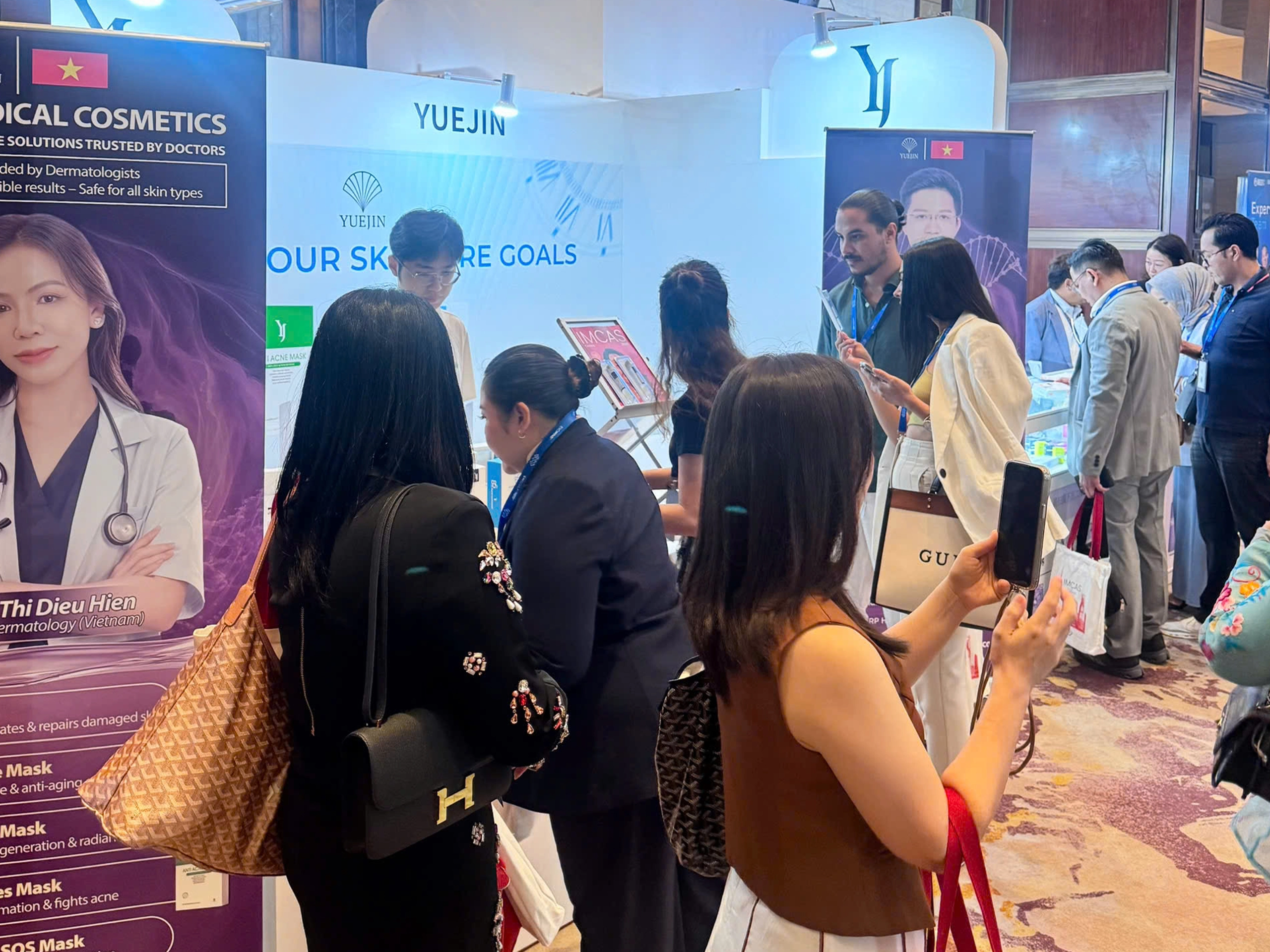 Yuejin đồng hành tài trợ IMCAS China 2026 2 yuejin tai imcas china 2025 5