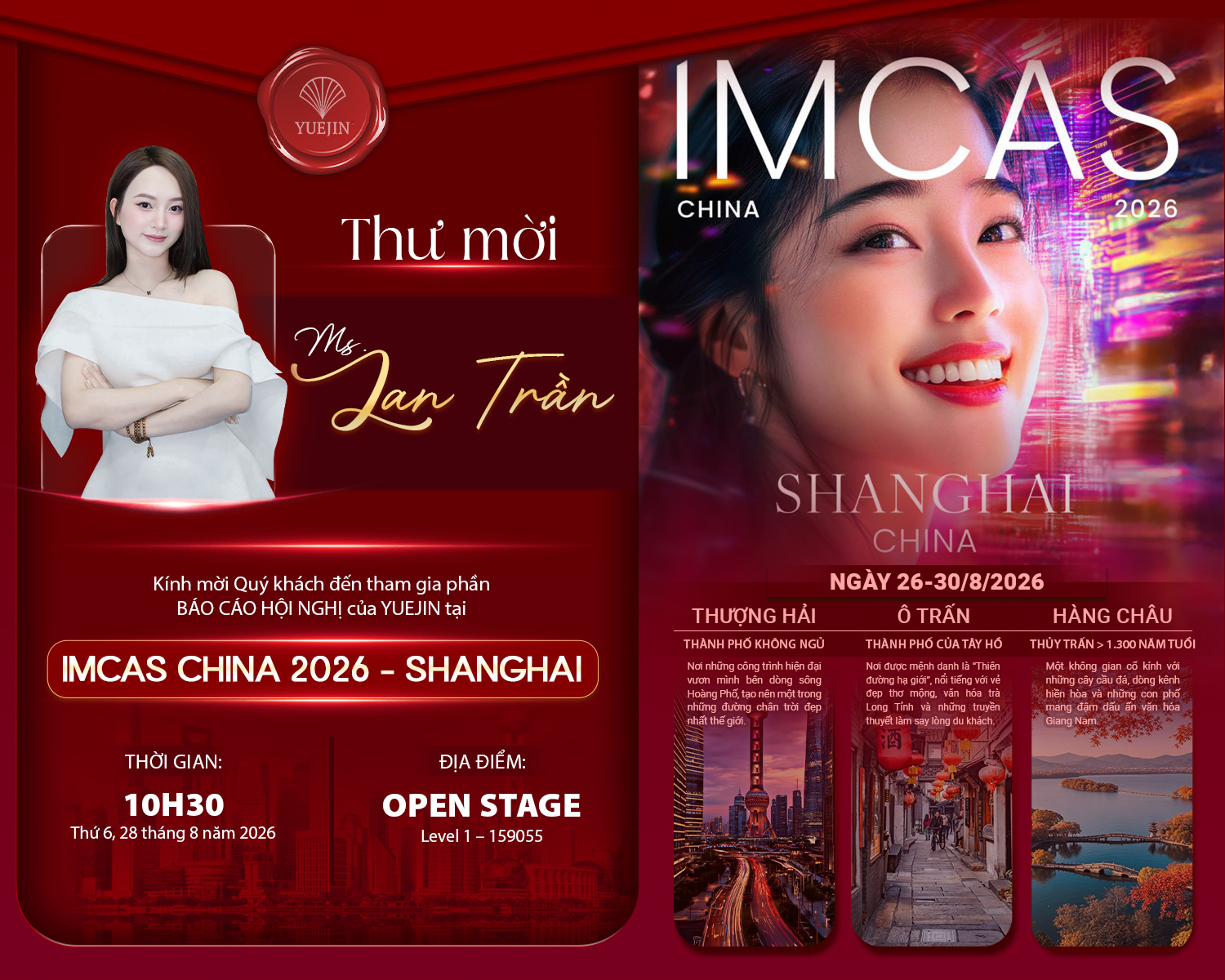 Đường đua doanh số YUEJIN tăng tốc về đích 16 thu moi thuong hai MS. LAN TRAN