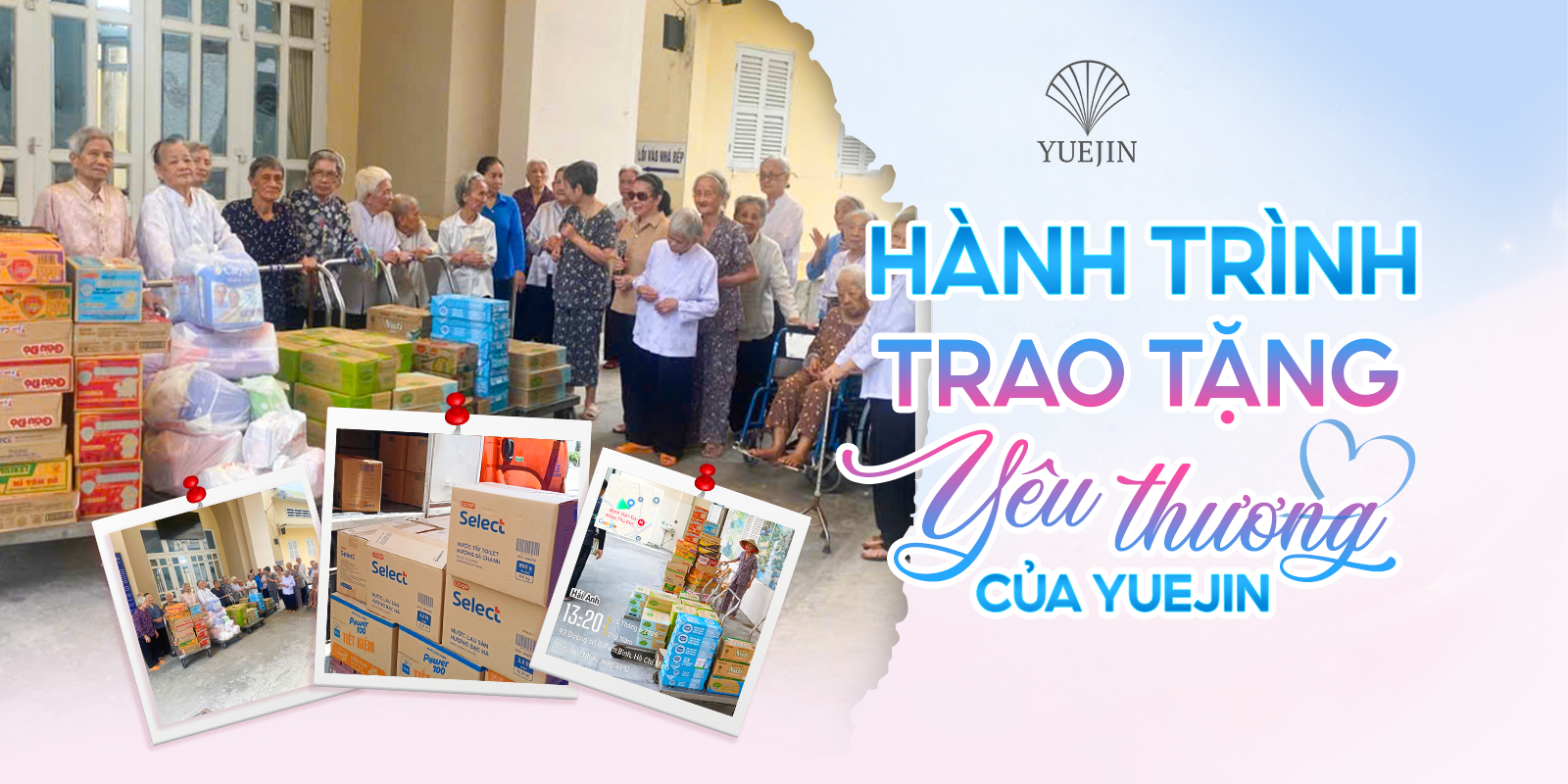 YUEJIN LAN TỎA GIÁ TRỊ NHÂN VĂN ĐẾN CỘNG ĐỒNG