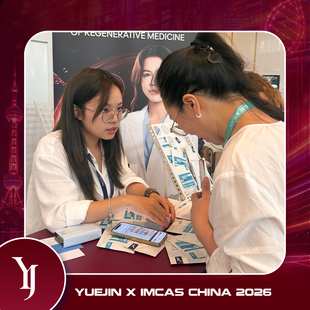 YUEJIN GHI DẤU ẤN TẠI HỘI NGHỊ QUỐC TẾ IMCAS CHINA 2026 4 5 3