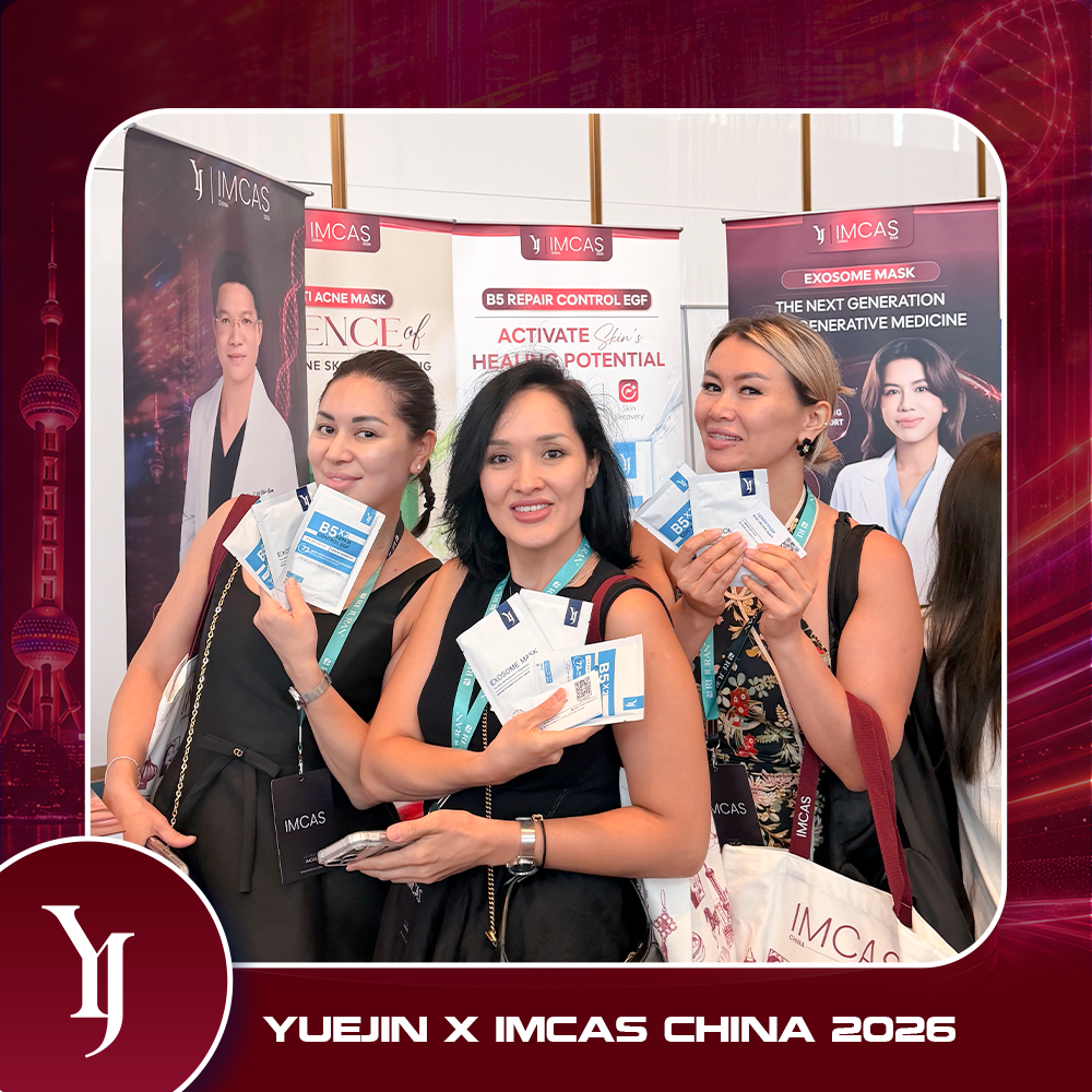YUEJIN GHI DẤU ẤN TẠI HỘI NGHỊ QUỐC TẾ IMCAS CHINA 2026 5 8 3