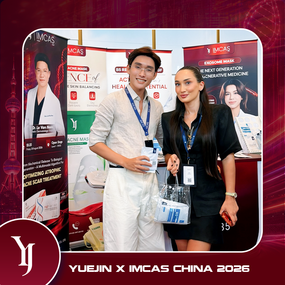 YUEJIN GHI DẤU ẤN TẠI HỘI NGHỊ QUỐC TẾ IMCAS CHINA 2026 6 9 1