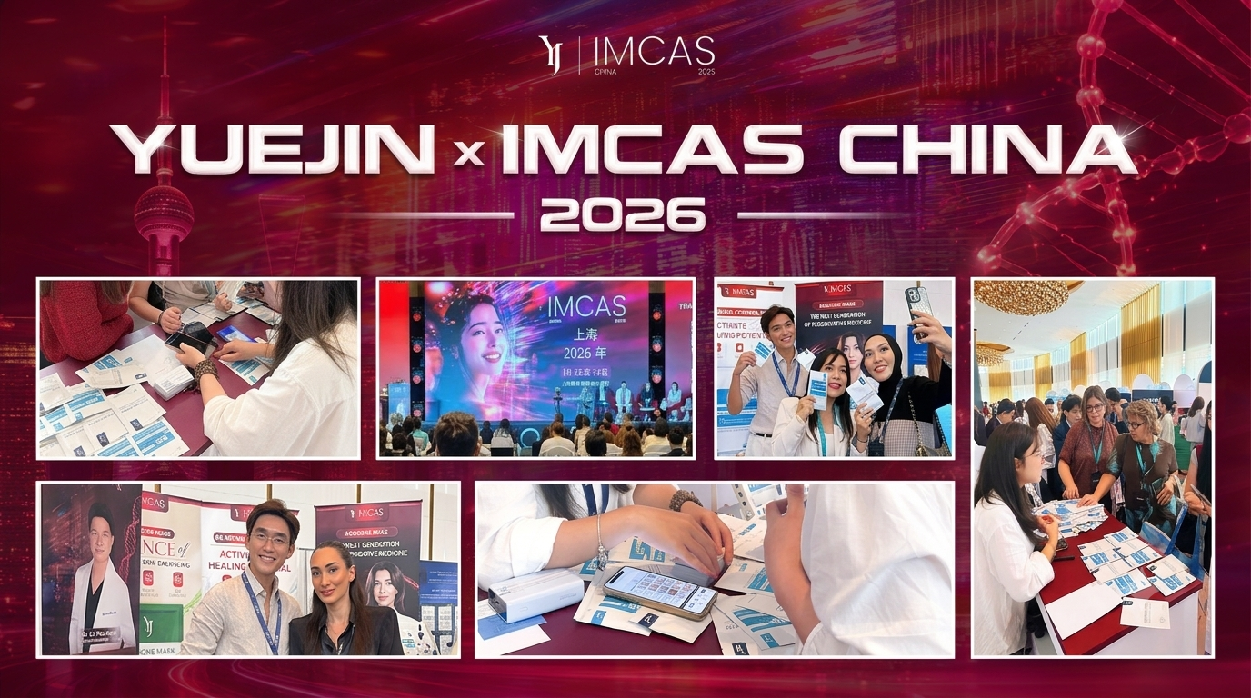 YUEJIN GHI DẤU ẤN TẠI HỘI NGHỊ QUỐC TẾ IMCAS CHINA 2026