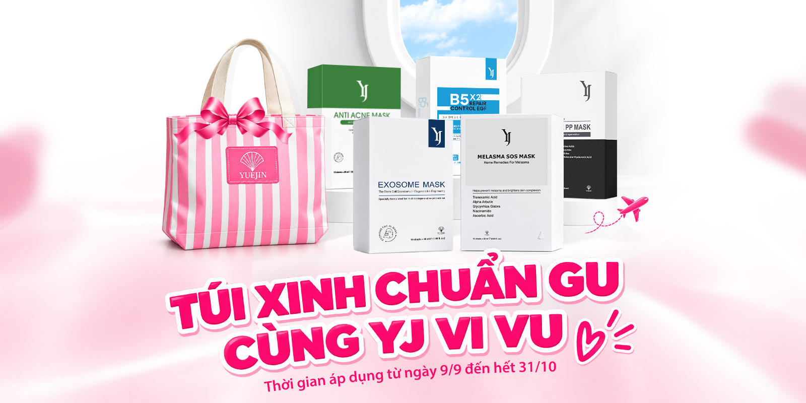 YJ tặng túi xinh vi vu du lịch đó đây